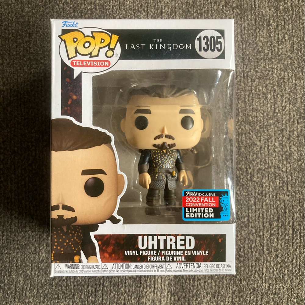 New Funko Pop Vinyl Uhtred The Last Kingdom New York Comic Con Funko #1305